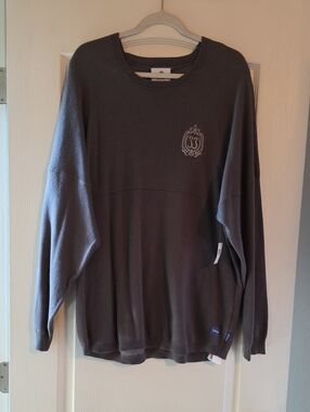 Disney Club 33 Gray Cashmere Blend Spirit Jersey Size Large